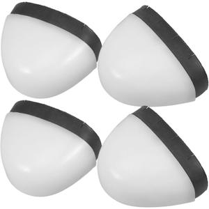 Toe Guards for Work Shoes 4pcs Safety Shoe Covers Universal Overshoes Workplace Protector Plastic Toe Shoes Footwear Metatarsal Guards