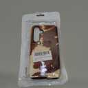 ZISKGZO Compatible for Samsung Galaxy S25 5G Case, 2 Layer Hard Shell Silicone Cover 2 in 1 Shockproof Protective Phone Case, Cute Western Cowhide Brown Animal Skin Pattern
