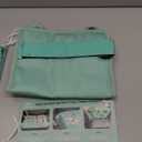 Little Traveler Waterproof Airplane Tray Table Cover  Universal Fit & Easy Setup  Airplane Tray Cover Kids - Use in Buses, Trains, High Chairs I Plane Travel Essentials for Kids 1-5 Years (Green)