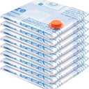 MEIQIHOME Vacuum Storage Bags, Space Saver Sealer Bags,Vacuum seal bags for clothing, Pillows, Comforters, Blankets, Bedding,Travel,8 MEDIUM