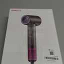 SHRATE Professional High Speed Ionic Hair Dryer | Ultra-Fast Drying | 500 Million Negative Ions | Low Noise | 160000 RPM | Compact Blow Dryer with Magnetic Diffuser for Faster Drying All Hair Types (White)