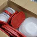 Rubbermaid EasyStore Containers, 44-Piece Set, Food Storage Containers with Lids