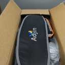 Rollator Walker for Seniors with Seat, Lightweight & Foldable, 8" All-Terrain Wheels, 18" Big Seat, 6-Level Adjustable Height Rolling Walker, 350 lb Capacity, Purple