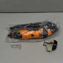 Sharp Pebble Electric Chainsaw Sharpener Kit - Comes with Chain Saw Sharpener Tool, 4 File Size Sharpening Wheel Bits, Angle Attachment, Wrench & eBook