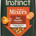 Instinct RawBoost Functional Mixers, Freeze Dried Dog Food Topper, Grain-Free, Real Chicken - Gut Health, 23 oz. Bag (EXP 03/07/28)
