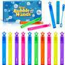 36 Pieces Mini Bubble Wands,Bubble Party Favors Assortment Toys for Kids,Themed Birthday, Halloween, Goodie Bags, Carnival Prizes, Wedding, Bubble Maker Toys for Kids,Outdoor Gifts for Girls & Boys