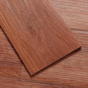 Hilarious Peel and Stick Vinyl Floor Tiles, Red Mahogany Wood 36 PCS 54 Sq.Ft Waterproof Stick On Flooring Self Adhesive Vinyl Flooring Stick on Tiles Vinyl Plank DIY for Bathroom Kitchen Living Room