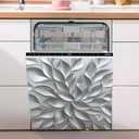 Dishwasher Magnet Sticker Cover Panel Decal Refrigerator Magnetic Sticker Decorative for Kitchen Decoration,Fridge Door Cover,Home Appliances Decor Stickers 23"x26"