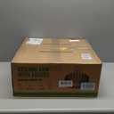 Boho Caged Ceiling Fan with Light, 18 inch Rattan Ceiling Fan with Light, Boho Fandelier, Farmhouse Fandelier Low Profile Cei ling Fan for Bedroom Kitchen Living Room Kids Room