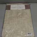 Romanstile Vinyl Placemats Set of 8-12 X 17 Inch - Faux Leather 100% Waterproof Oil-Proof Wipeable Place Mats, Heat Resistant Reversible PU Table Mats for Kitchen Dining Party Outdoor, Beige