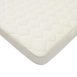 American Baby Company Waterproof Pack N Play Playard Mattress Protector, Quilted Fitted Protector Pad Cover Made with Organic Cotton Top Layer, 52 x 28" 