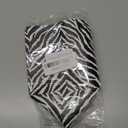 Tissue Box Holder Zebra Print Tissue Box Cover Square Leather Tissue Holder Organizer Portable Decorative Facial Paper Case for Home Office Bathroom Vanity Countertop