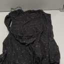 D&M Women's Off Shoulder Sparkly Dress Knitted Mesh Long Sleeve Open Back Ruched Bodycon Sexy Mini Party Dress Black XS