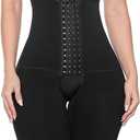 Sonryse PS052 Compression Garments Post Surgery After Liposuction Fajas Colombianas (Black, S)