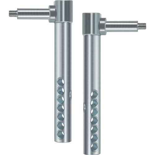 Yoursme AM131288 AM131289 Front and Rear Mower Deck Gage Wheel Arm for John Deere Mower Decks 48C 54C and 62C, Diameter 1”, Come with 1 Pair