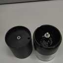 Coffee Grinder Electric, Portable Cordless Electric Coffee Grinder Profession Ceramic Grinding Core Coffee Beans Grinder (Gray : Black)