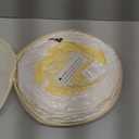 EHEYCIGA Cat Tunnel Bed for Indoor Cats, Cute Cat Donut Toy Tunnel for Small Large Cats with Washable Circle Cushion, Peekaboo Pet Cave Play Tunnel for Kitten, Puppy, Rabbit (Beige)