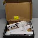 AboveTEK Tablet Floor Stand,Stylish Adjustable Height iPad Floor Stand with Stable Base,Aluminum 360 Rotation Holder for Sofa Bed,Fits 4.7-13.5"iPad Pro 12.9/Air/Mini,Galaxy Tab,iPhone, Kindle(White)