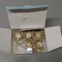 AROIC Hanging Car Air Freshener - 6 Pack Luxury Leather Scent Air Freshener Set, Long-Lasting Natural Essential Oil Fragrance Diffuser Eliminates Odors,Ideal Business Gift for Car Accessories Unisex