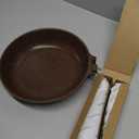 SENSARTE Nonstick Frying Pan Skillet, Non Stick Omelette Pan, Healthy Stone Cookware Chef's Pan PFOA Free, Toffee Brown (9.5 Inch)