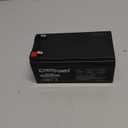 ExpertPower EXP1233-3.3Ah 12V Battery Sealed Lead Acid, Replacement for Back-UPS ES 350, BE350E, BE350C, BE350R, BE350U, 12 Volt Rechargeable UPS Battery