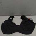 Bali Women's Underwire Bra, Cotton Collection 2-ply Underwire Bra, Moisture-Wicking, Full Coverage, Convertible Straps (Black) 42DD