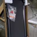 2.25HP Walking Mat Treadmill,2-in-1 Foldable Under Desk Treadmill with Handle Bar 16 inches Wide Running Belt,LED Touch Screen,Remote Control for Home/Office Use