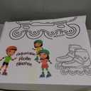 Adjustable Inline Skates for Kids and Teens, All 8 Wheels of Inline Roller Skates Light Up, Safe and Fun Illuminating for Outdoor Indoor Sports, 
Big Kid (1-4US)
 (Black)