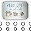86730 JCCK385 Just Clips 3/8" Snap Rings & O-Rings for Cordless & air Impact Wrenches Including IR, CP, & All Brands. Includes The ClipKey Snap Ring Installation Tool (5 Snap Rings & 5 O-Rings)