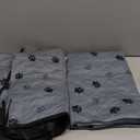 Fostanfly Washable Pee Pads for Dogs, Pack of 2 Large 36"x41" Ultra-Absorbent and Leak-Proof Non-Slip Reusable Potty Training Pads for Dogs, Cats, Puppy, Potty Training of Add 8 Lanyards (Gray)