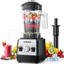 H-Duka Blender for Smoothies with 64 Oz Capacity, Blenders for Kitchen with BPA-Free Container, Smoothie blender for Ice Crushing, Frozen Drink, Baby Food, Sauces, Dishwasher Safe