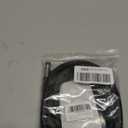 Black Kitchen Faucet Hose Replacement M15*1MM X G1/2, 59-inch Nylon Hose with Quick Connect