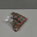 Realeaf Christmas Dog Bandanas 2 Packs, Reversible Red Green Plaid Dog Scarf, Xmas Pet Bandana for Boy and Girl, Premium Durable Fabric, Holiday Check Bandana for Medium and Large Dogs Pets (Large)