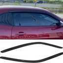 92341 Rainproof Side Window Wind Deflectors, Protective Window Visors Rain Guards Vent Deflector Set, Sleek Stylish Fit for 2010-2020 Chevrolet Camaro