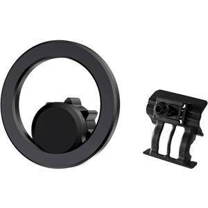 B&DOG XSIN Car Phone Holder for Toyota Corolla 2014 2015 2016,Mobile Upgraded Adjustable Gravity Dedicated Mobile Holder,Center Console Mounting Base,with Smartphone. (Black-B)