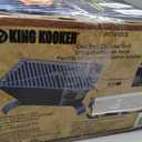King Kooker Cast Iron Charcoal Grill 18" x 12" Cooking Area, 8.5" Grill Height