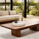 Round Decorative Tray for Coffee Table - Concrete Home Decor Tray - Coffee Table Decor - Table Trays Decorative - Centerpiece Tray with Aesthetic Honeycomb (White)