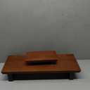 Meditation Altar Table Solid Wood, Wooden Puja Table for Relaxation and Prayer, Low Meditation Tables, Japanese Floor Table, Small Coffee & Tea Table for Home, Office, Studio