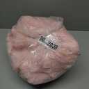 Pink Faux Fur Throw Blanket for Couch, Soft Fluffy Bubble Blanket for Bed Sofa, Thick Warm Plush Fuzzy Rabbit Fur Blanket for Cute Home Decor, 50"X 60"