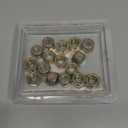 Grade 8 Coarse Lock Nuts, 1/2-13, Piece-20, 1/2"-13 Grade 8 Yellow Zinc Finish Steel Nylon Insert Lock Nut
