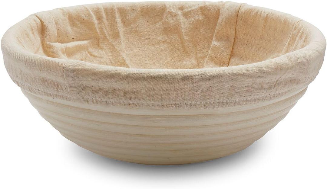 Sur La Table Round Banneton, 9", Tan