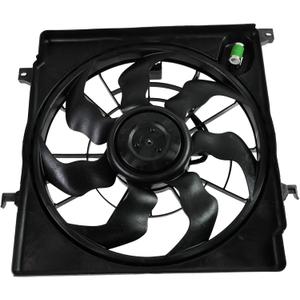 TRQ Radiator Cooling Fan Assembly Compatible with 2011-2013 Hyundai Sonata 2011-2014 Kia Optima KI3115135