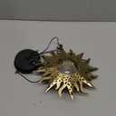 Solar Lights Outdoor Garden Decor Hanging Lanterns Decoration Metal Sunflower Gifts Waterproof for Yard Clearance Front Porch Lawn Driveway Patio Backyard Pathway Gardening Gift (1 Pack)