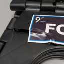 Handy Laundry Folding Step Stool - Sturdy Enough Collapsible Stool to Support Adults and Safe Enough for Kids - Opens Easy with One Flip - Great for Kitchen, Bathroom or Bedroom (Black - 9 Inch)