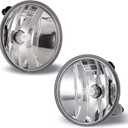 Fog Lights Lamps Assembly compatible for GMC Sierra 1500 2500 3500 Acadia Yukon Denali XL Canyon Sierra 2007-2016