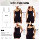 Womens Tummy Control Shapewear Seamless Full Bodysuit with Adjustable Straps Butt Lifting with Hook, Size: L/XL