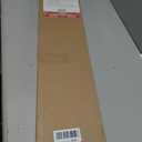TEDNOVA 2" Cordless Faux Wood Blinds, White, 35.5" W X 60" H