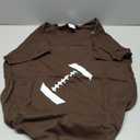 Funny Football Pregnancy Gender Reveal Maternity T-Shirt T-Shirt XL