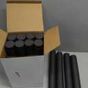 2 Pack Under Door Draft Stopper  Bottom Door Gap Filler & Seal  Fits 30” to 36” Door, Block Cold Air, Noise, Sound, Wind, Bugs, Easy to Install, Double Side Block, No Adhesive, Brown