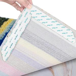 Pau1Hami1ton 8PCS Rug Gripper for Hardwood Floors Keep Your Rugs in Place,Easy to Use Anti Skid Rug Gripper That Won't Damage Hardwood Floors,Providing Lasting Protection.